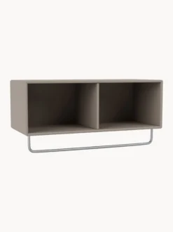 Appendiabiti con mensola in legno Coat