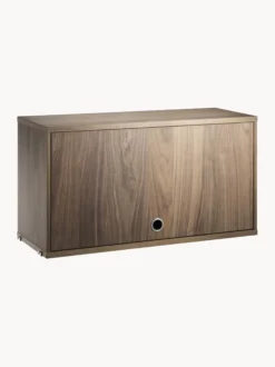 Armadietto con anta ribaltabile String System, larg. 78 x prof. 30 cm