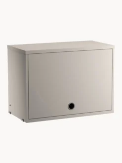 Armadietto con anta ribaltabile String System, larg. 58 x prof. 30 cm