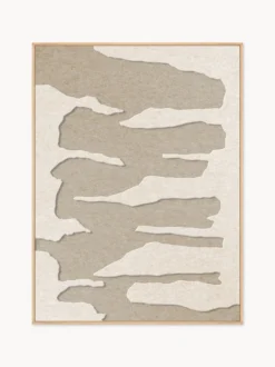 Arte da parete acustica Frequency con cornice in legno