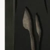 Arte da parete acustica Silent Shadows con cornice in legno