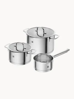 Batteria di pentole in acciaio inossidabile TrueFlow, set da 3