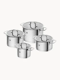 Batteria di pentole in acciaio inossidabile TrueFlow, set da 4