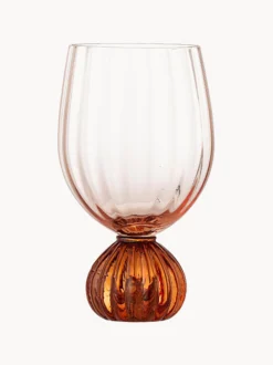 Bicchiere da vino in vetro soffiato Taurin