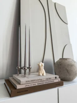 Candela di design fatta a mano Ella