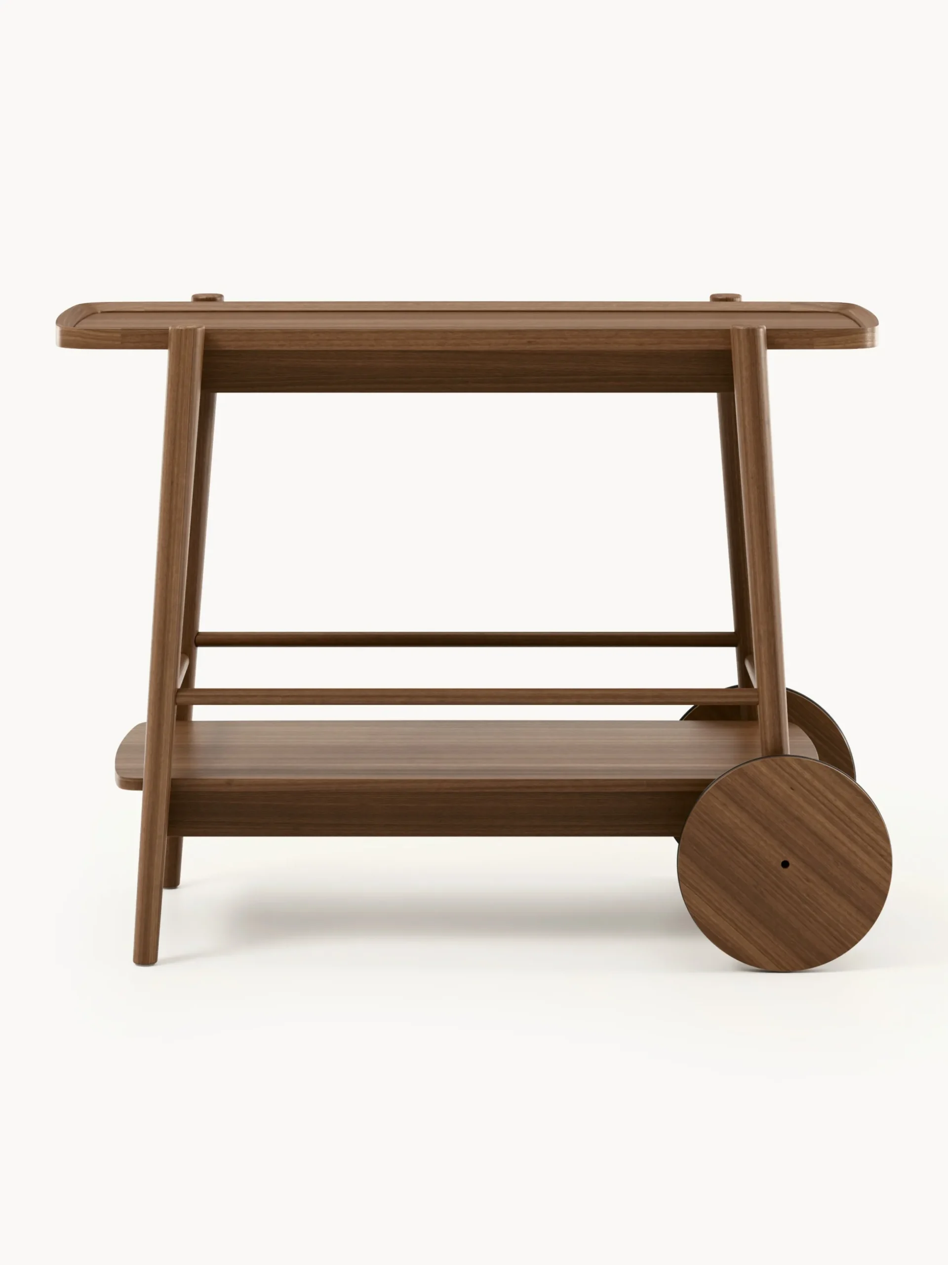 Carrello bar in legno Libby