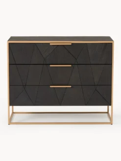 Cassettiera in legno di mango Harry