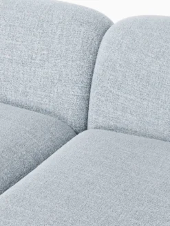 Chaise componibile 3 posti in bouclé Wolke