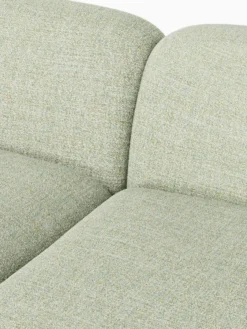 Chaise componibile 3 posti in bouclé Wolke