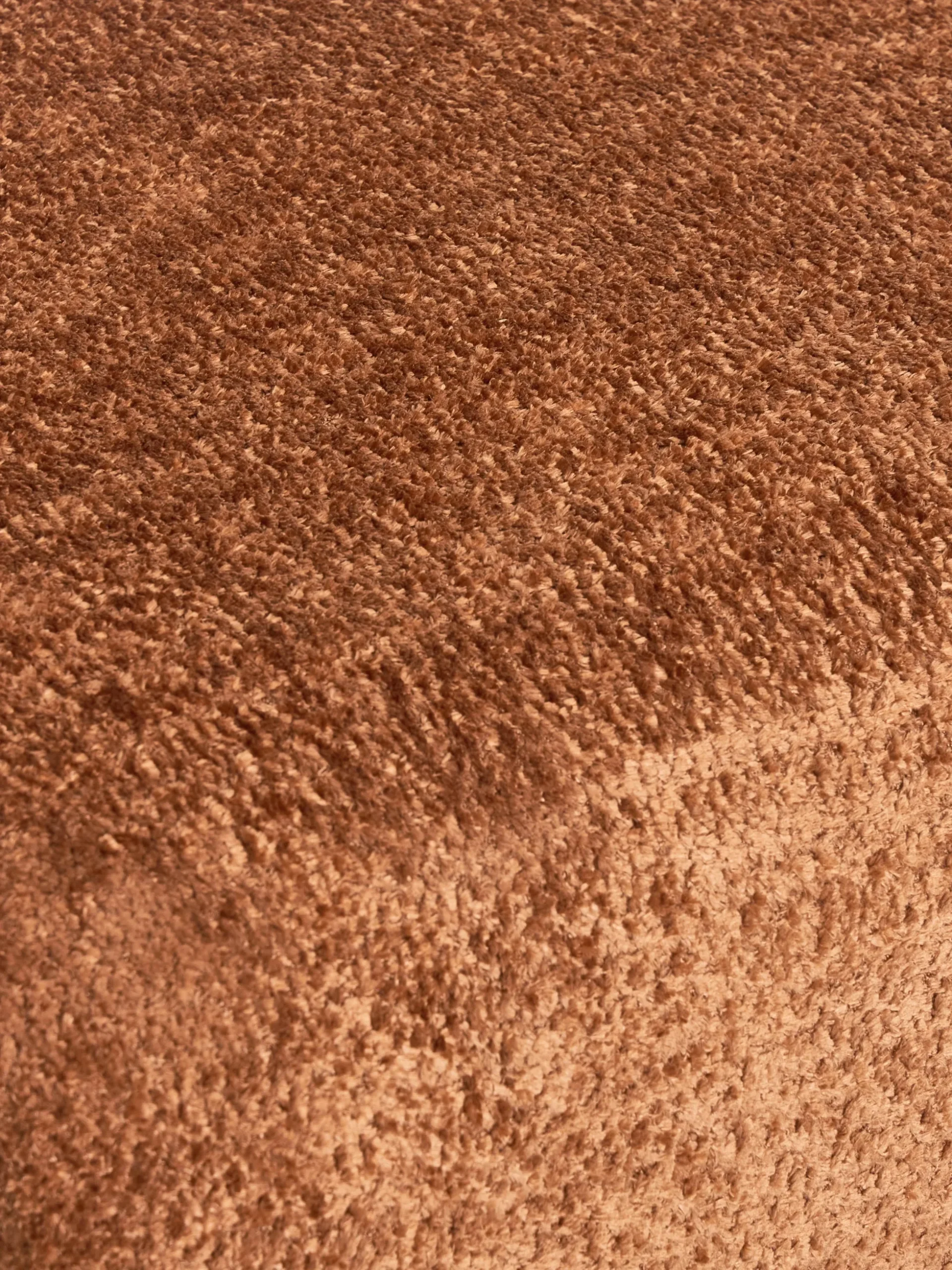 Chaise longue componibile 3 posti in teddy bouclé Wolke