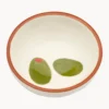 Ciotola per snack dipinta a mano Olive