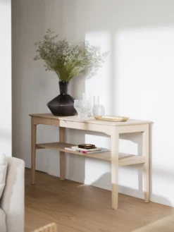 Consolle in legno di quercia Markham
