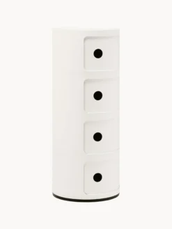 Contenitore di design con 4 cassetti Componibili, alt. 77 cm