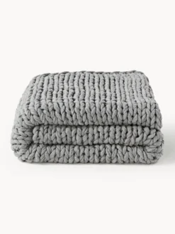 Coperta a maglia grossa fatta a mano Adyna