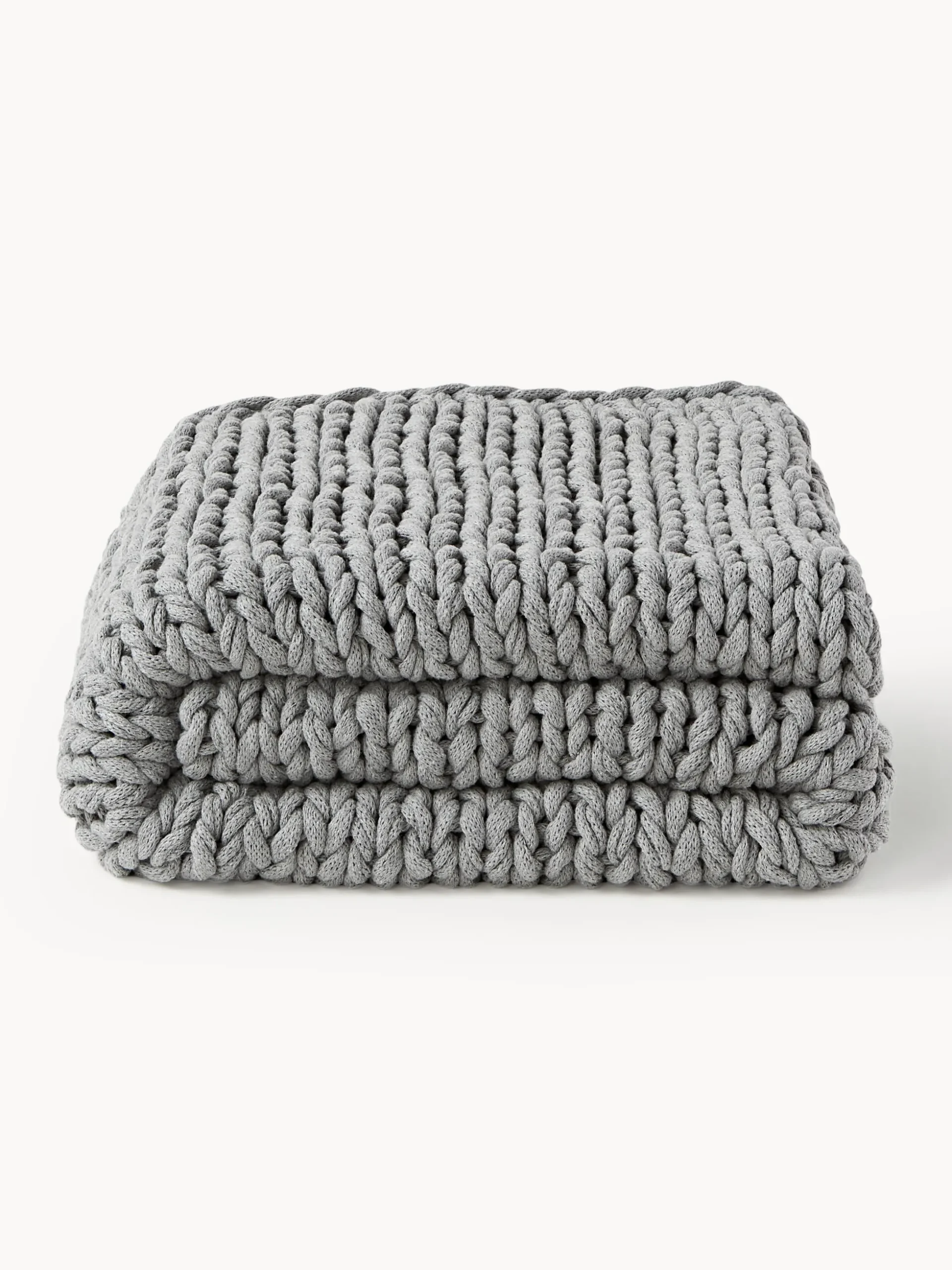 Coperta a maglia grossa fatta a mano Adyna