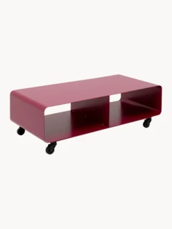 Credenza bassa in metallo con ruote Lounge M