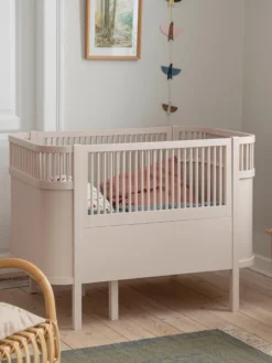 Culla allungabile in legno di betulla Baby & Jr., 70 x 110/150 cm