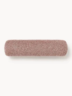 Cuscino cilindrico per divano in bouclé Sofia