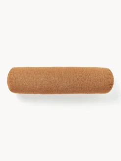 Cuscino cilindrico per divano in bouclé Sofia