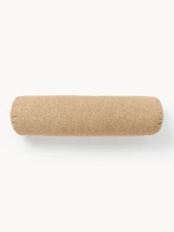Cuscino cilindrico per divano in bouclé Sofia