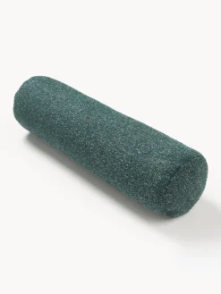 Cuscino cilindrico per divano in bouclé Sofia