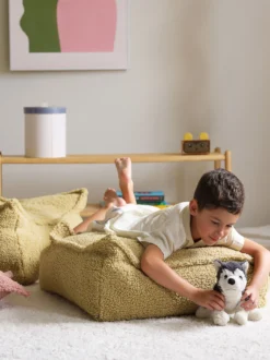Cuscino da pavimento per bambini in teddy Sugar