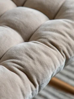 Cuscino sedia in velluto Cozy