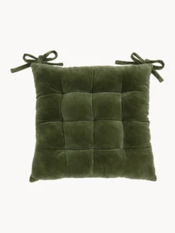 Cuscino sedia in velluto Cozy