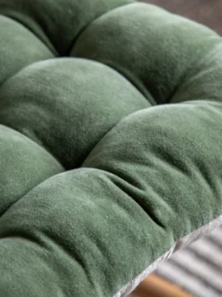 Cuscino sedia in velluto Cozy