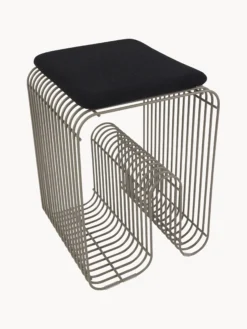 Cuscino seduta per sgabello in bouclé Curva