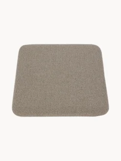 Cuscino seduta per sgabello in bouclé Curva