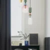 Lampada a sospensione cluster Murano