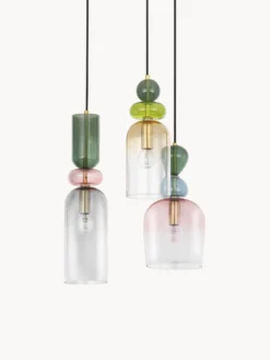 Lampada a sospensione cluster Murano