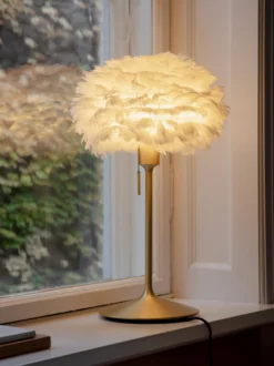 Lampada da tavolo grande fatta a mano Eos Mini