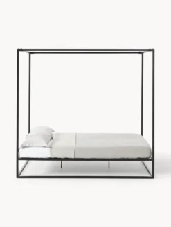 Letto a baldacchino in metallo Belle
