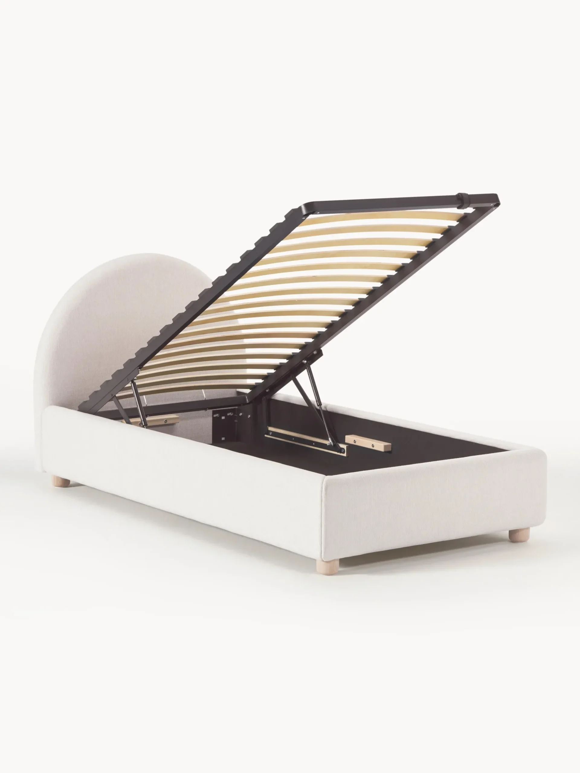 Letto singolo con contenitore Ebba