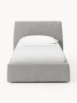 Letto singolo in bouclé Cloud