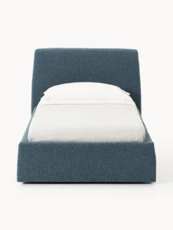 Letto singolo in bouclé Cloud