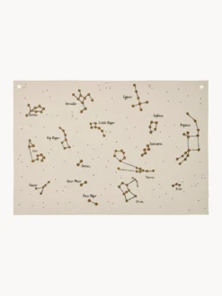Mappa in cotone organico Constellation