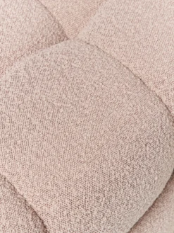 Panca imbottita in bouclé Ellie