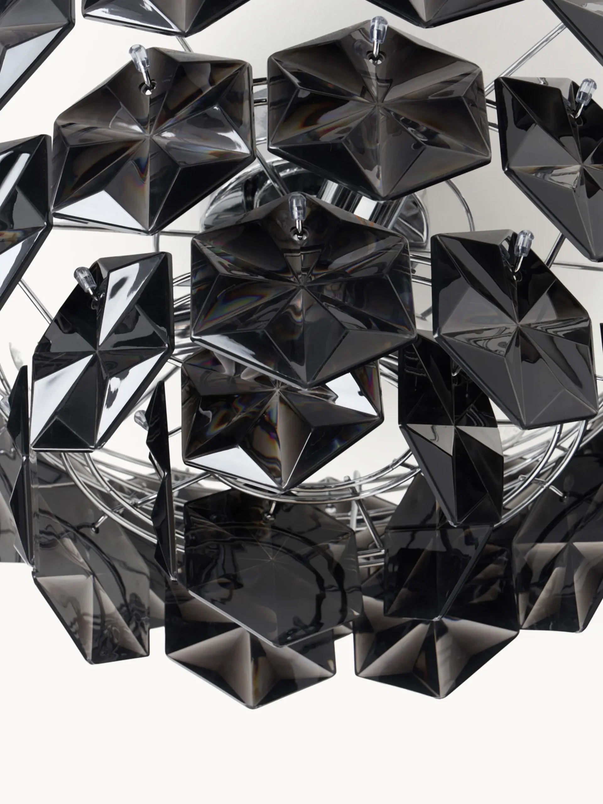 Plafoniera di design in vetro Monarque