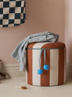 Pouf contenitore per bambini Cylinder