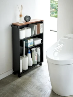 Scaffale da bagno con ruote Tower