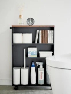 Scaffale da bagno con ruote Tower