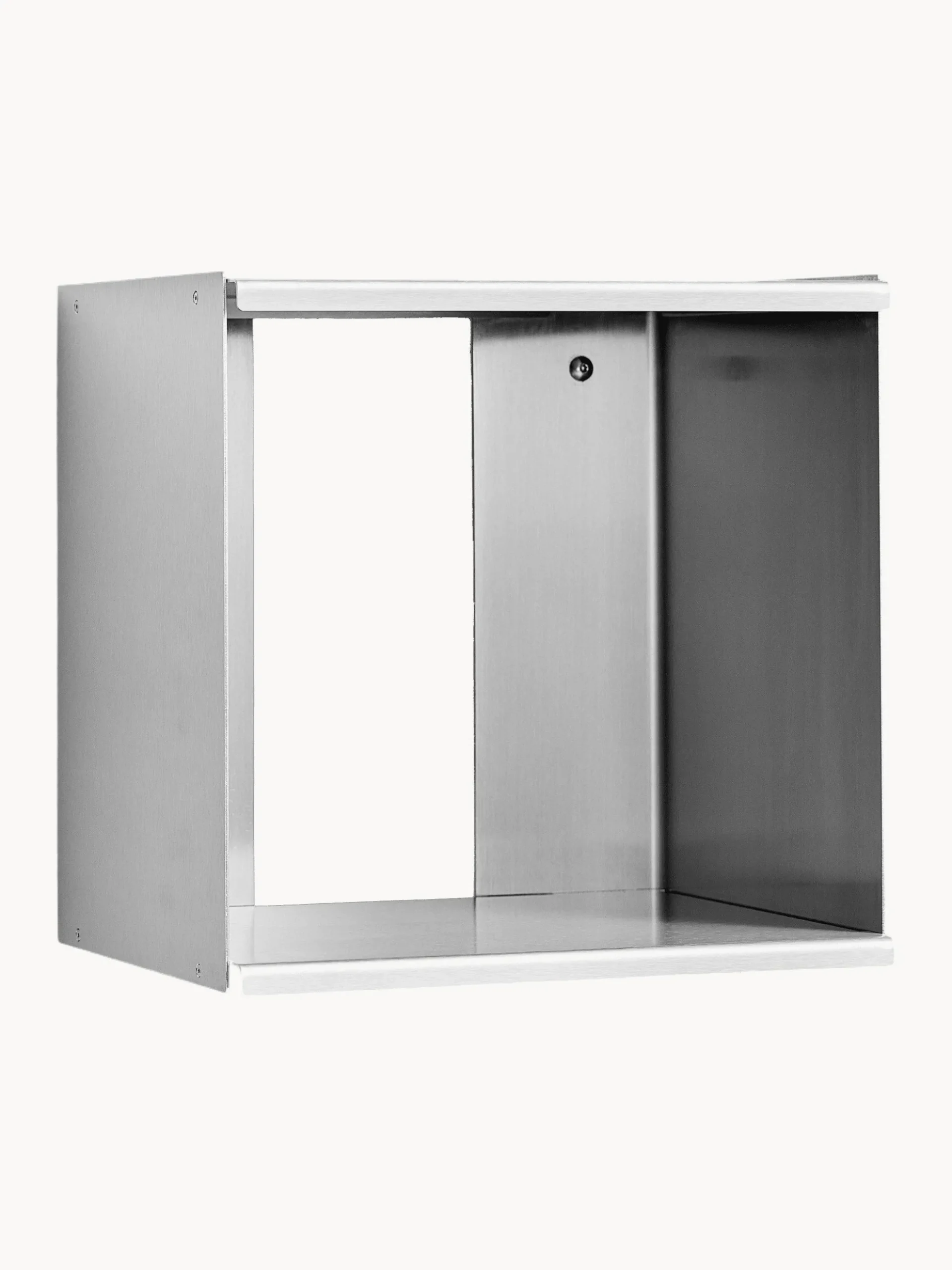 Scaffale da parete in acciaio inox Taper