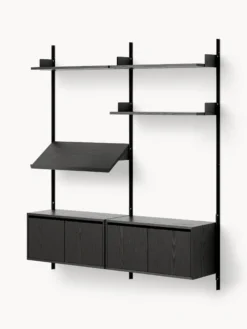 Scaffale grande da parete con armadietti Living