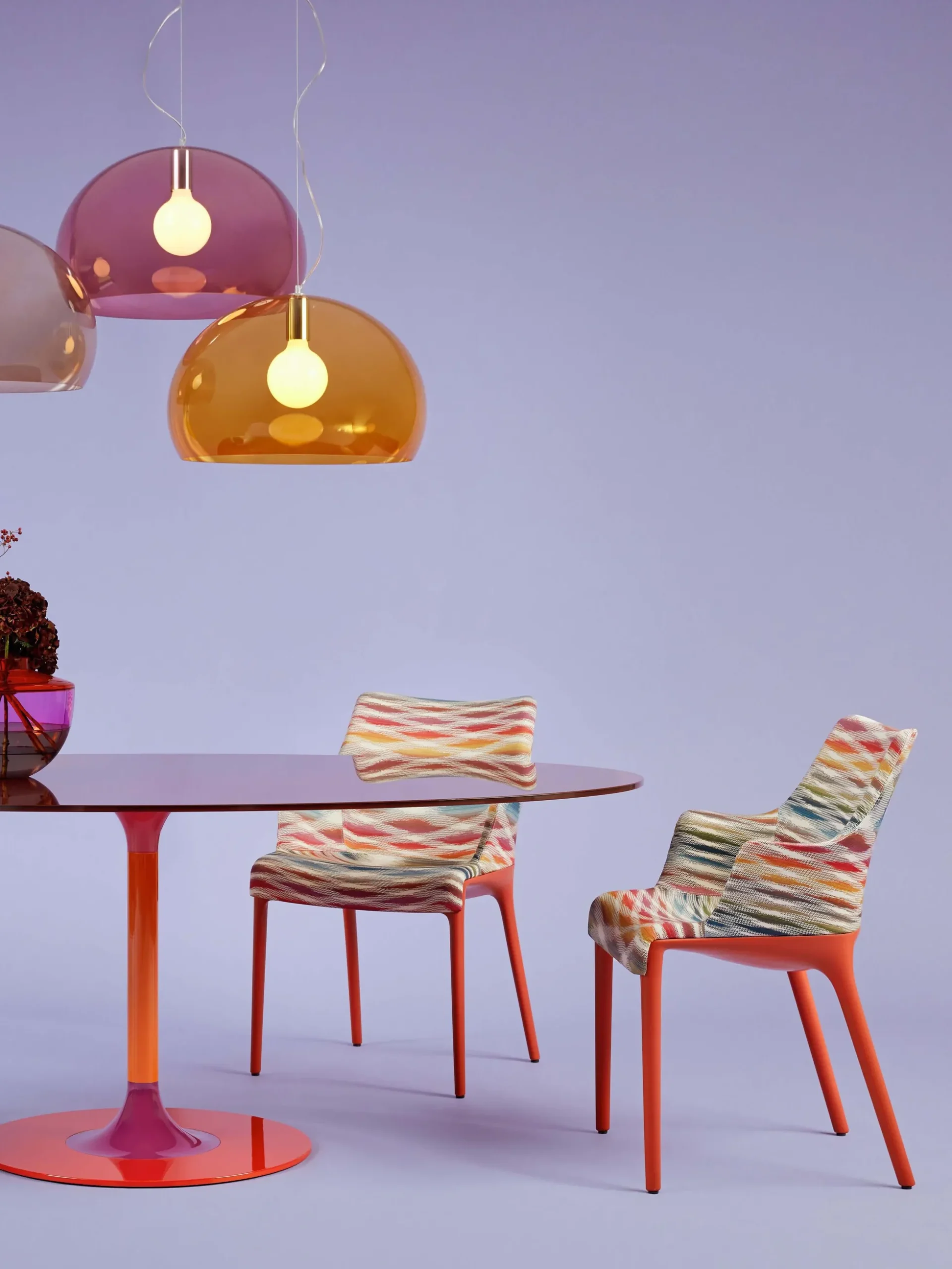 Sedia con braccioli Eleganza Missoni