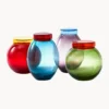 Set di 4 barattoli con coperchio Bloated