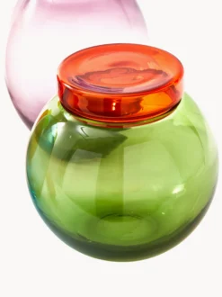 Set di 4 barattoli con coperchio Bloated