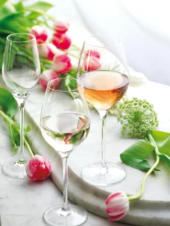 Set di 6 bicchieri da vino bianco in cristallo Exquisit